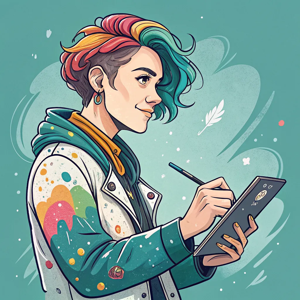 Portrait of Iris, Lead Artist